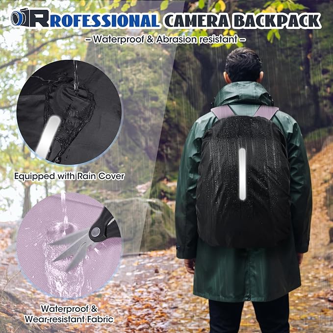 Camera Backpack Camera Bag for Photographers DSLR SLR Mirrorless Camera Cases