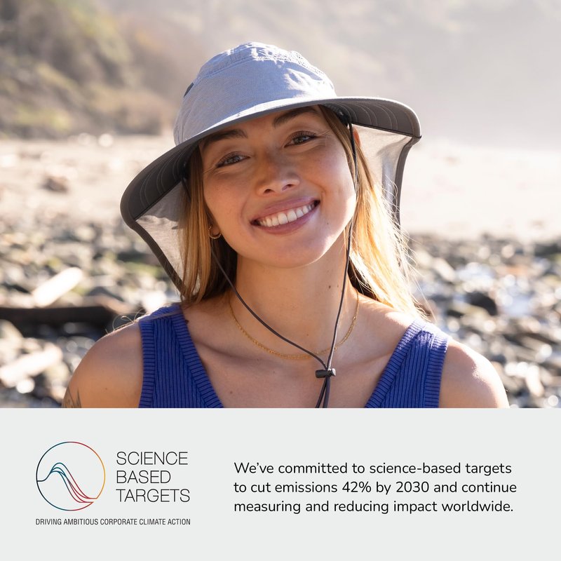 Sunday Afternoons Ultra Adventure Hat - UPF 50+ Sun Hat for Men & Women with Neck Cape, Adjustable Fit, Breathable, Water-Resistant Design for Hiking, Fishing, or Outdoor Travel, Tan Melange, L/XL
