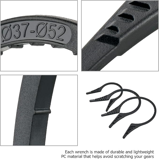 Camera Lens Filter Wrench Kit: PROfezzion 3 Pack Wrench