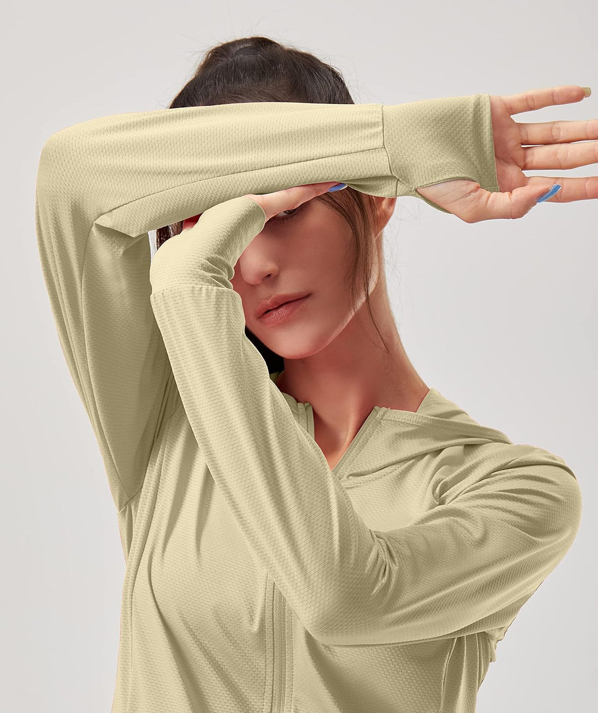 Soothfeel Women's Sun Protection Hoodie Jacket - Lightweight UPF 50+ Long Sleeve for Hiking | Pocket Included
