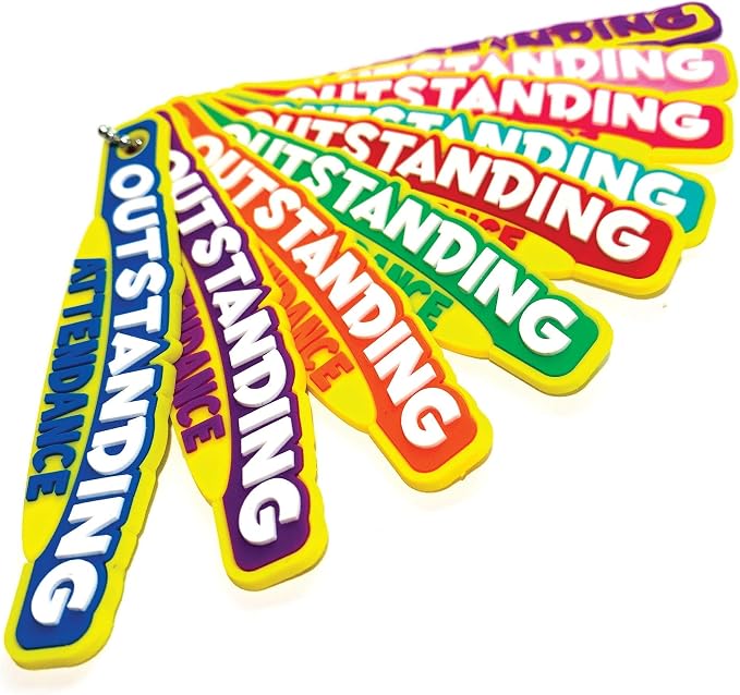 Brag Sticks Outstanding Attendance Value Pack: Wearable Incentives to Increase