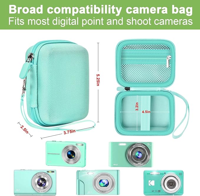 ALKOO Case Compatible with CAMKORY Digital Camera/for VAHOIALD FHD 1080P