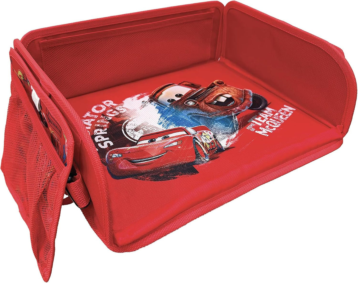 J.L. Childress Disney Baby 3-IN-1 Kids Travel Tray & Tablet Holder - Car Seat Lap Tray Desk for Toddlers, Road Trip Essentials, Car Seat Activity Table, Travel Accessories - Toy Story
