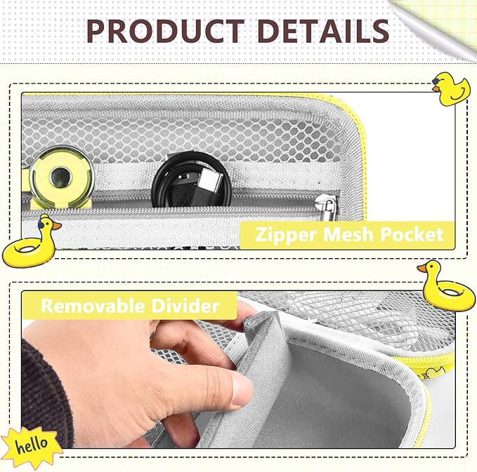 Leayjeen Kids Camera Case Compatible