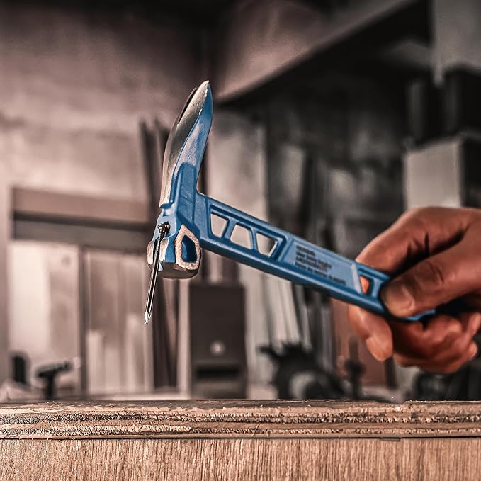 Real Steel 10" Double Ended Nail Puller Cats Paw Pry Bar Construction (0691)