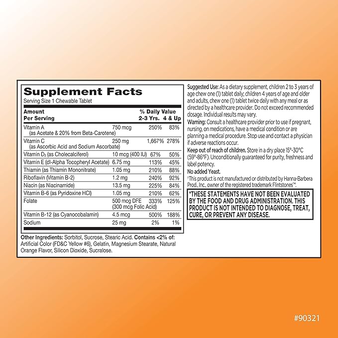 Quality Choice Children's Animal Shaped Multivitamin with Extra Vitamin C Immune Support Chewables