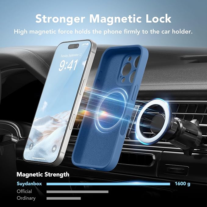 Magnetic for iPhone 16 Pro Max Case, Compatible