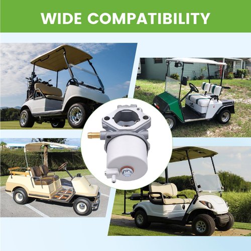 Aylux FE290 Carburetor with Fuel Pump for Golf Cart Club Car DS & Precedent Turf Carryall Carb 1992-1997 FE290 Kawasaki Engine Replace 1016438 1016439 1016440 1016441 1016478