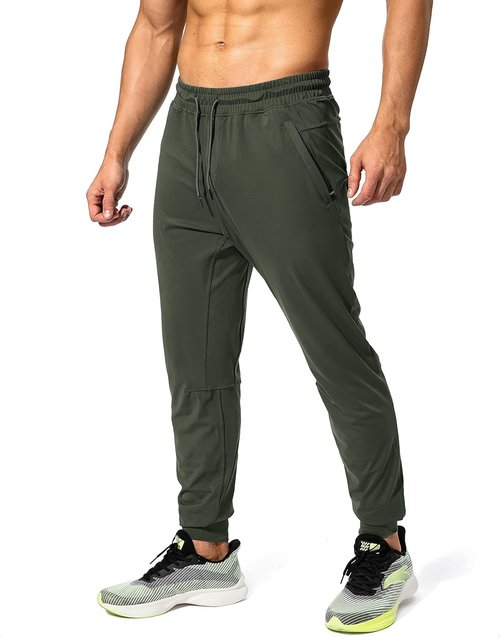 G Gradual Men's Athletic Sweatpants - Zipper Pockets for Running & Workouts | Comfortable Joggers