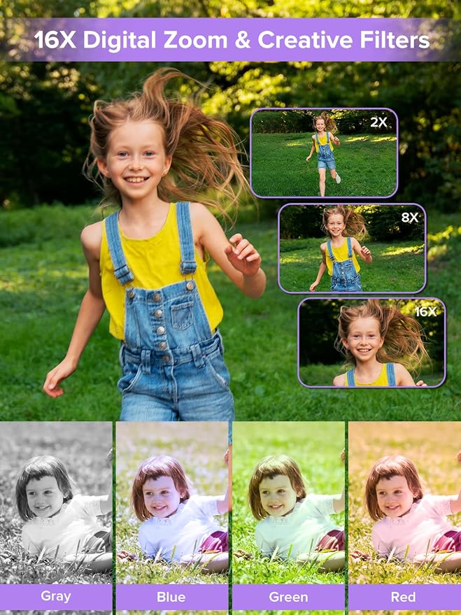 Digital Camera, Kids Camera1080P, Vlog Camera