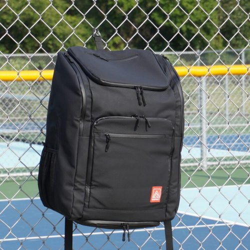 Generic Pickleball Bag - Large Backpack Fits: 4+ Paddles, 2 Water Bottles, Laptop, Shoe Compartment, Fence Hook, Black