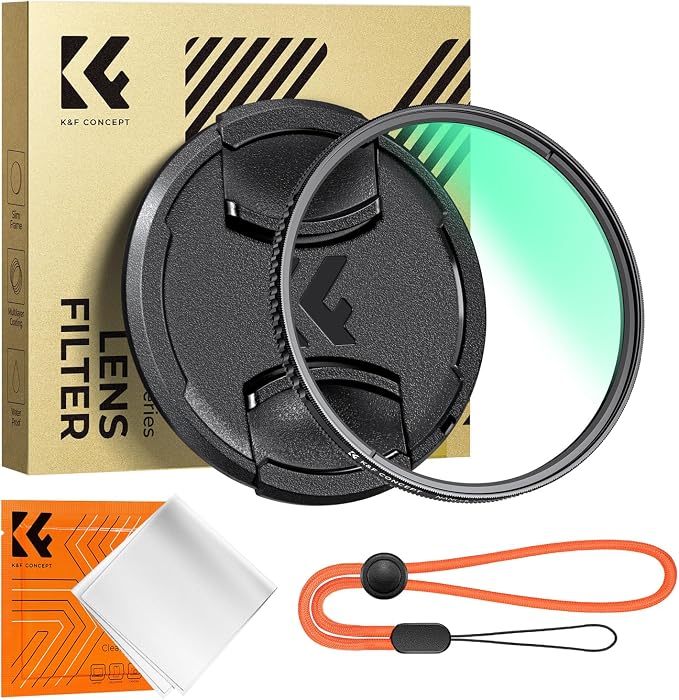K&F CONCEPT 49mm Circular Polarizer Lens Filter