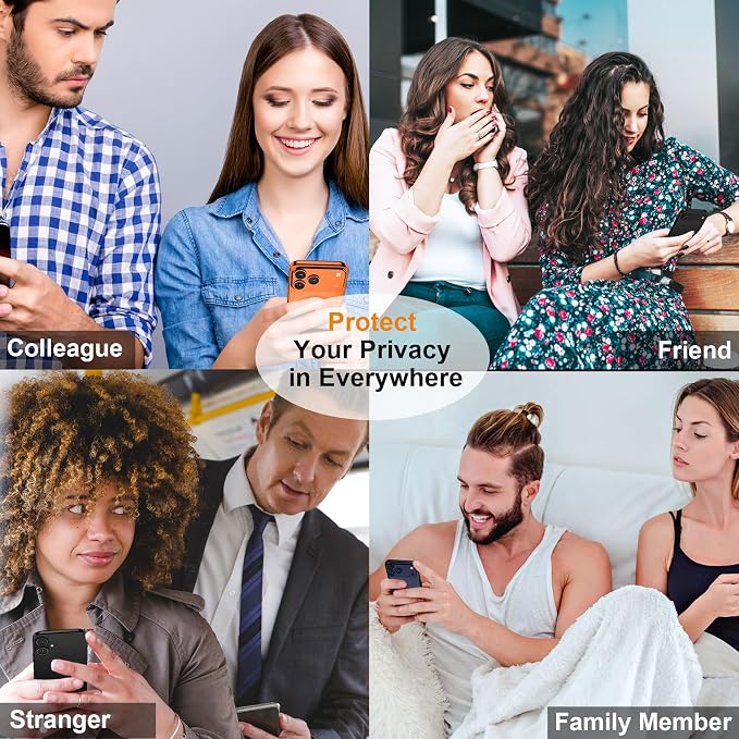 QHOHQ 3 Pack Privacy Screen Protector
