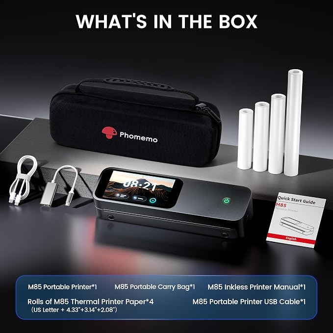 Phomemo M85 Portable Printers Wireless
