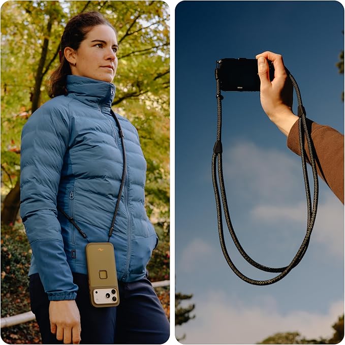 Peak Design Mobile Crossbody Strap, Adjustable Quick-Connect Phone Strap