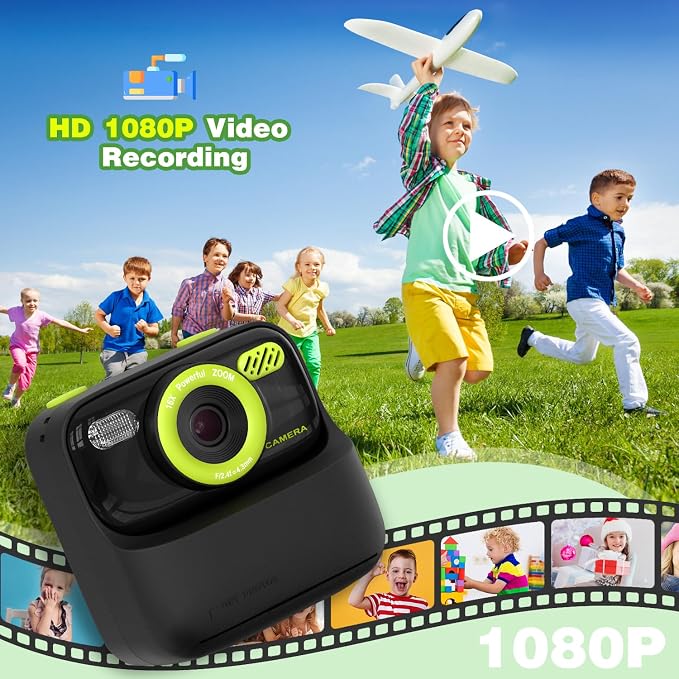 masterbee Kids Instant Print Camera, Birthday Gifts