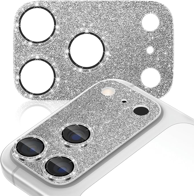 imluckies Compatible with iPhone 17 Pro Max Camera Lens Protector Bling