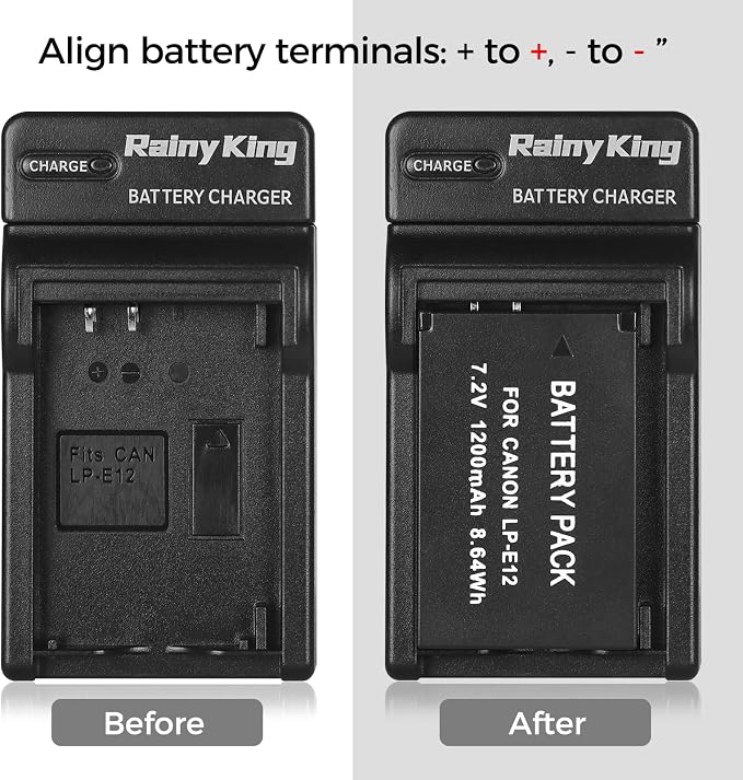 LP-E12 Battery Charger LPE12 LC-E12