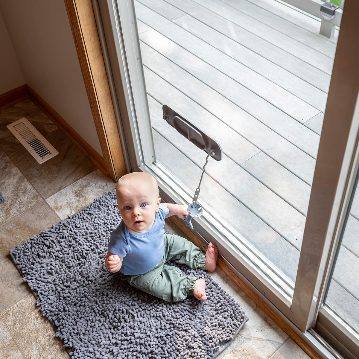 Busy Baby Mini Mat NEW Suction Cups with 2 Straps Baby Weaning(TanMini)