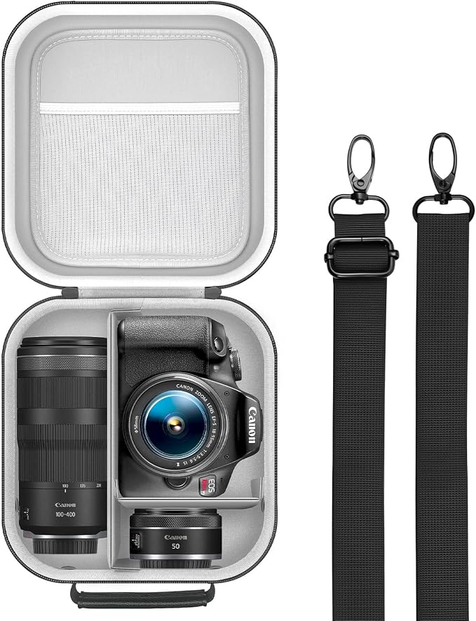 Krypthos Travel Camera Storage Case Compatible