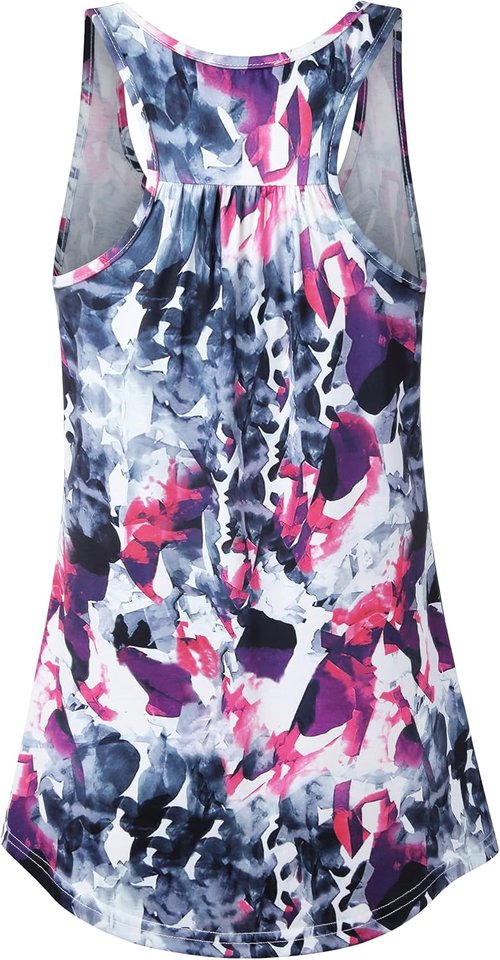 Cestyle Women's Sleeveless Workout Tank Top - Flowy Loose Fit Racerback Design | Perfect for Activewear
