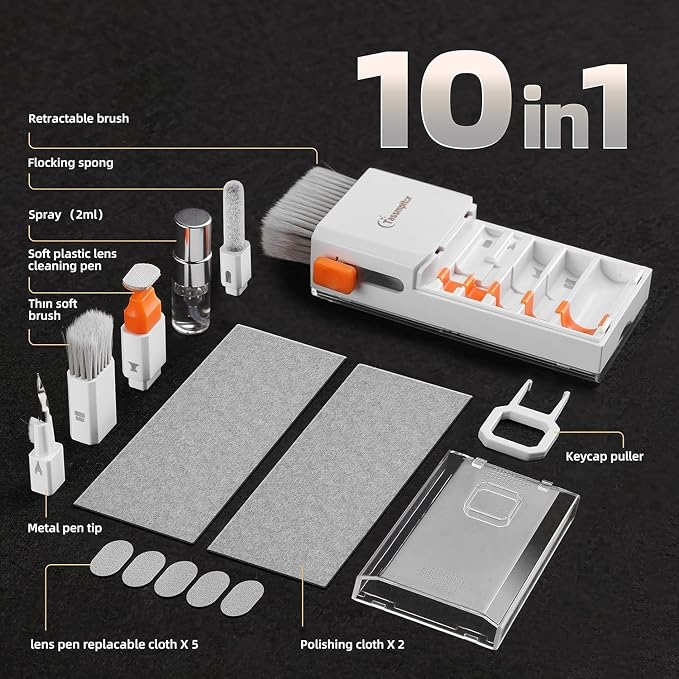 Keyboard Cleaner Laptop Cleaning Kit, All-in-One Keyboard Cleaning Kit
