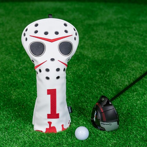 Driver Headcover Hockey Goalie Mask Golf Club Covers(Driver)