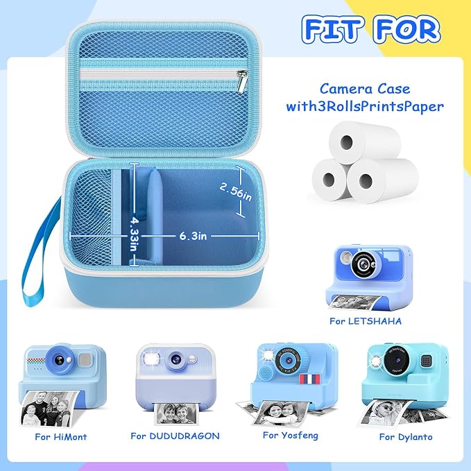 Kids Instant Print Camera Case for Dylanto for ESOXOFFORE for DUDUDRAGON