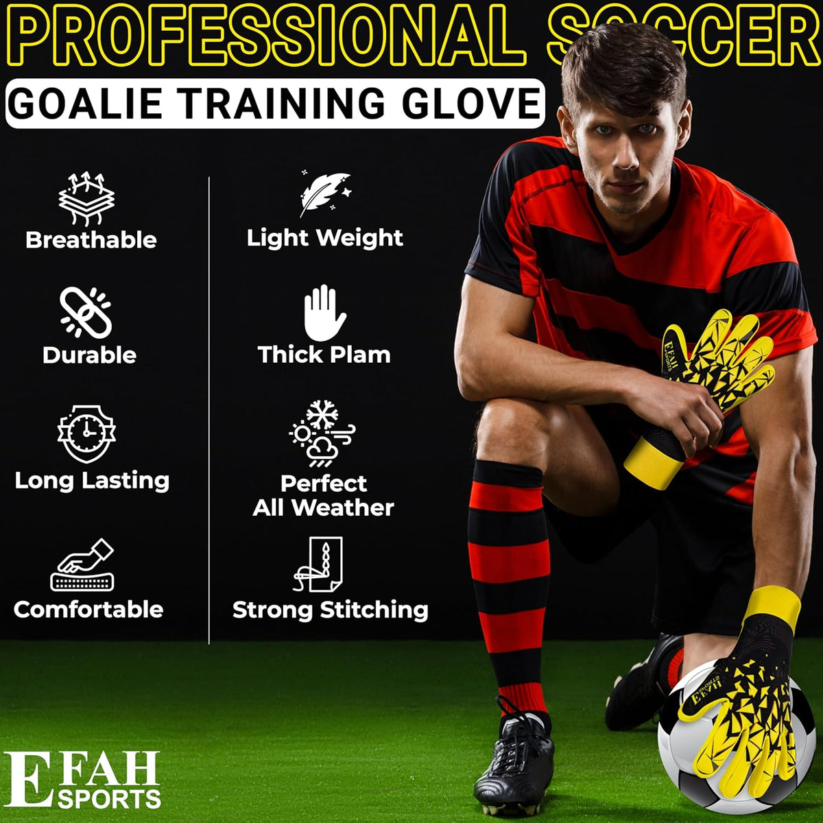 Regine Switzerland Soccer Goalkeeper Gloves - Professional Grip Protection for Kids & Adults