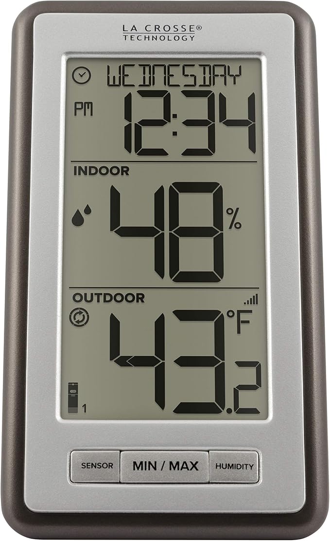 La Crosse Technology Atomic Projection Alarm Clock