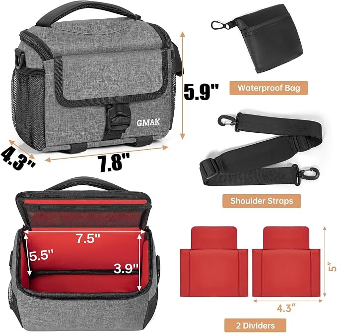 Camera Carrying Bag, Anti-Shock Camera Case Bag