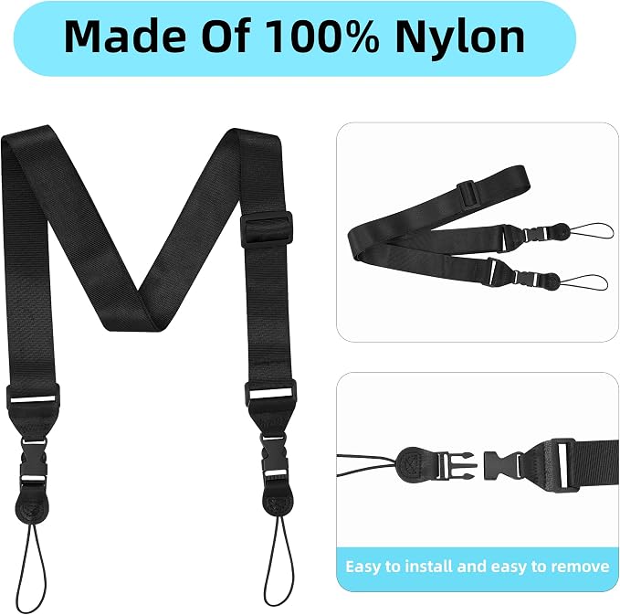 3 Pack Adjustable Shoulder Strap:Comfortable