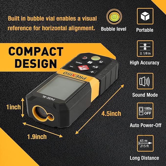 PREXISO 215Ft Laser Measure