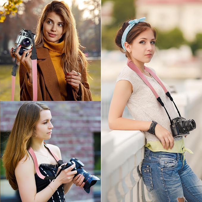 FIEIL Neck Strap Silicone Camera Straps