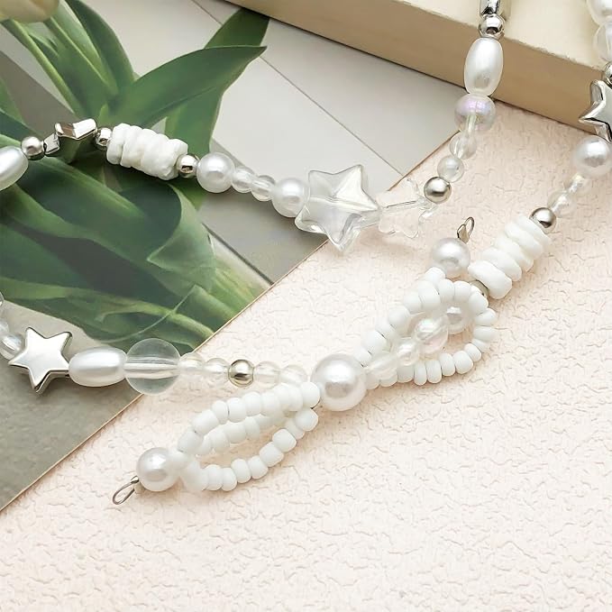 Beaded Camera Wrist Strap Cute Digital Camera Charm Lanyard Phone Chain