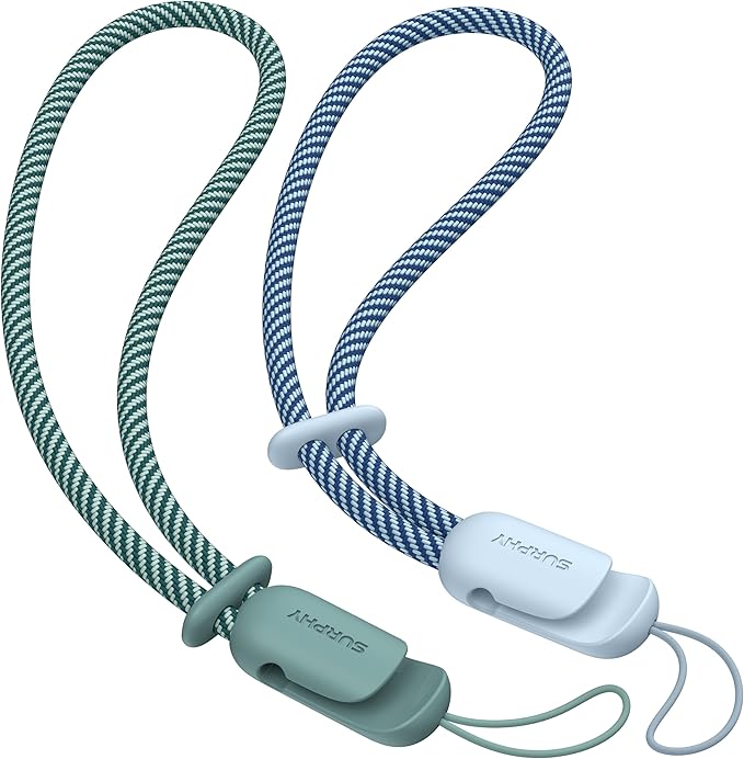 SURPHY 2 Pack Phone Lanyard for Cellphone Case, Phone Wrist Strap for Case