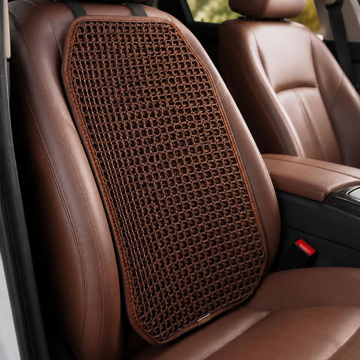 Cool and Breathable 3D air MESH car seat Cushion for Summer, Universal Ventilated Comfortable seat pad, Suitable for sedans, Vans, Pickup Trucks, and SUVs (Black Back cushion-1PCS)