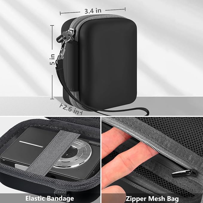 Leayjeen Hard Shockproof Digital Camera Case