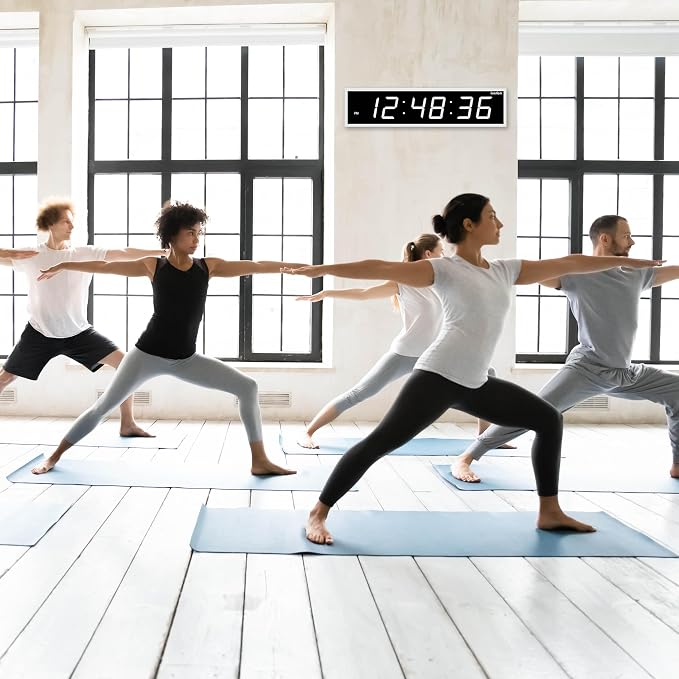 Ivation Oversized Large Digital Wall Clock