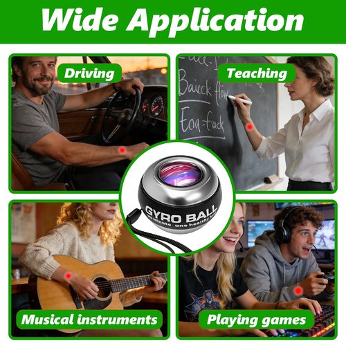 Grip Strength Trainer, Torque Ball & Vital Wrist Ball for Forearm Workout,Portable Fitness Equipment for Men & Women