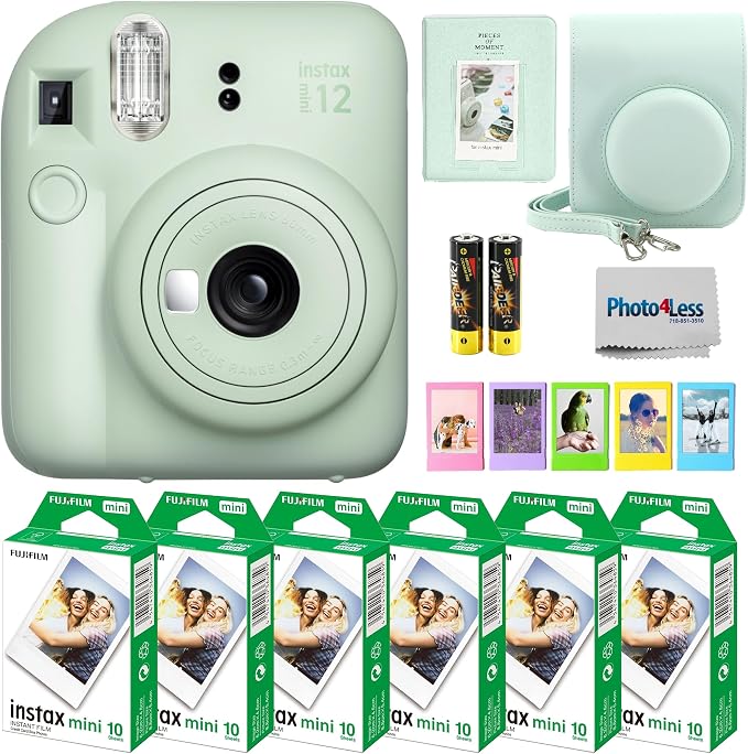 Fujifilm Instax Mini 12 Instant Camera Bundle