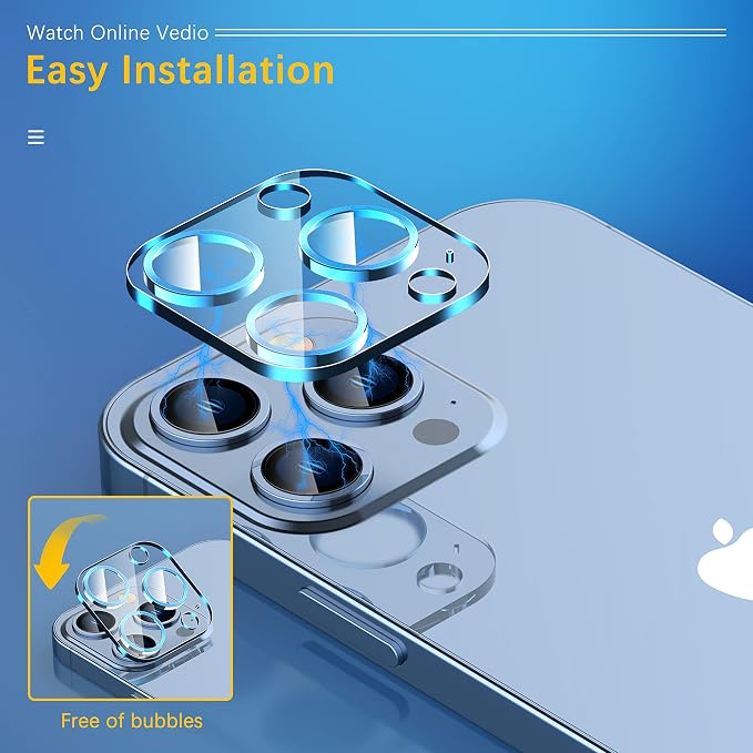 UniqueMe Camera Lens Protector Compatible