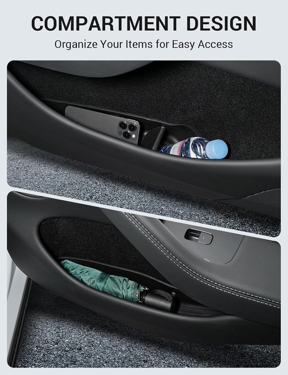Motrobe 2025 2026 Tesla Model Y Juniper Model Y L Door Side Storage Box TPE