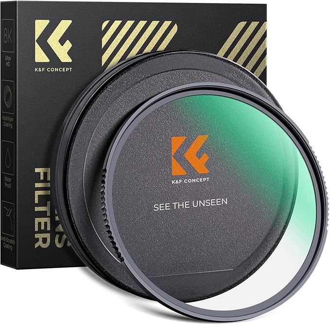 K&F CONCEPT 43mm MC UV Protection Filter Shockproof Tempered Optical Glass