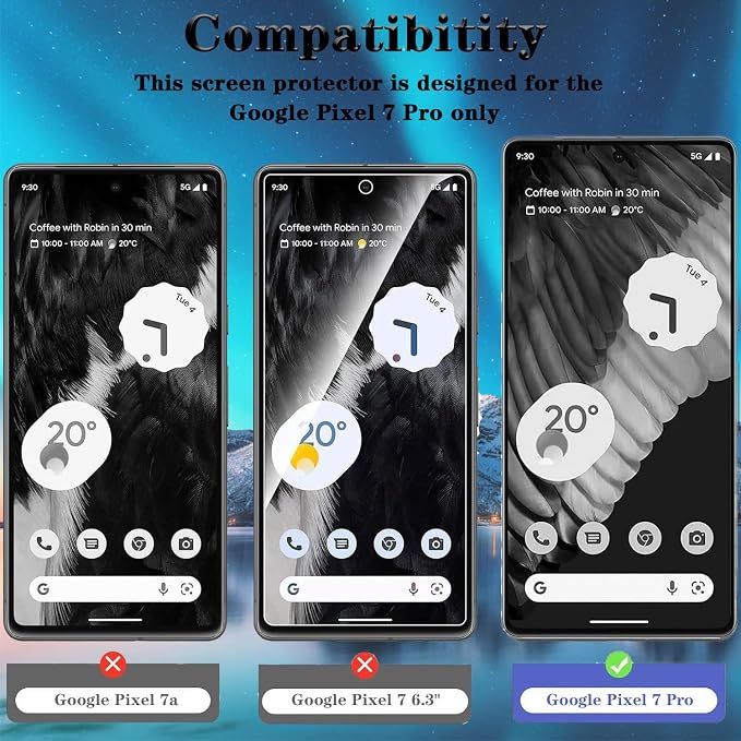 for Google Pixel 7 Pro Screen Protector