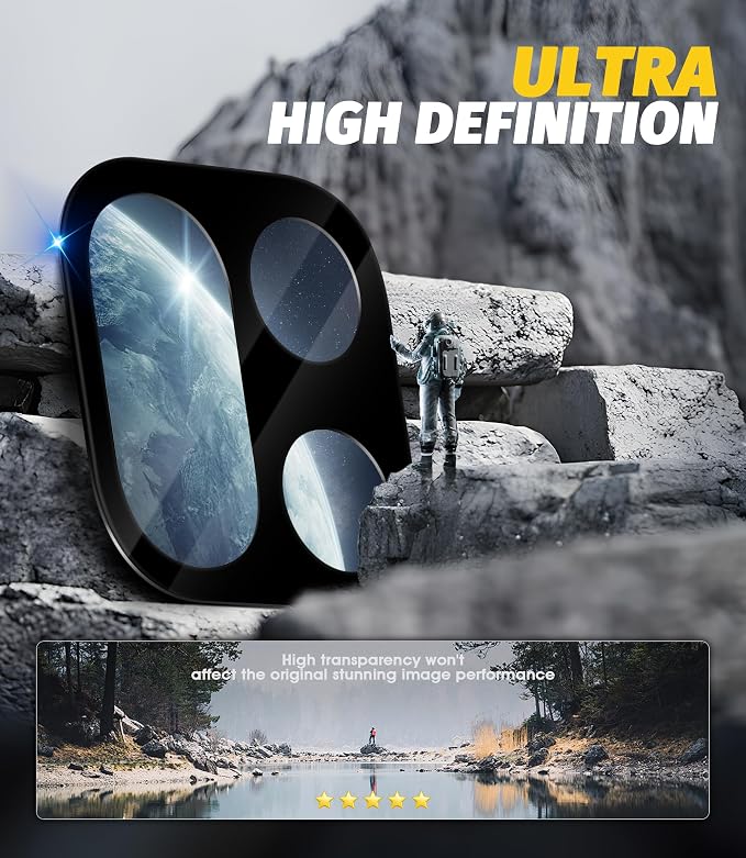 Orzero Camera Lens Protector Compatible