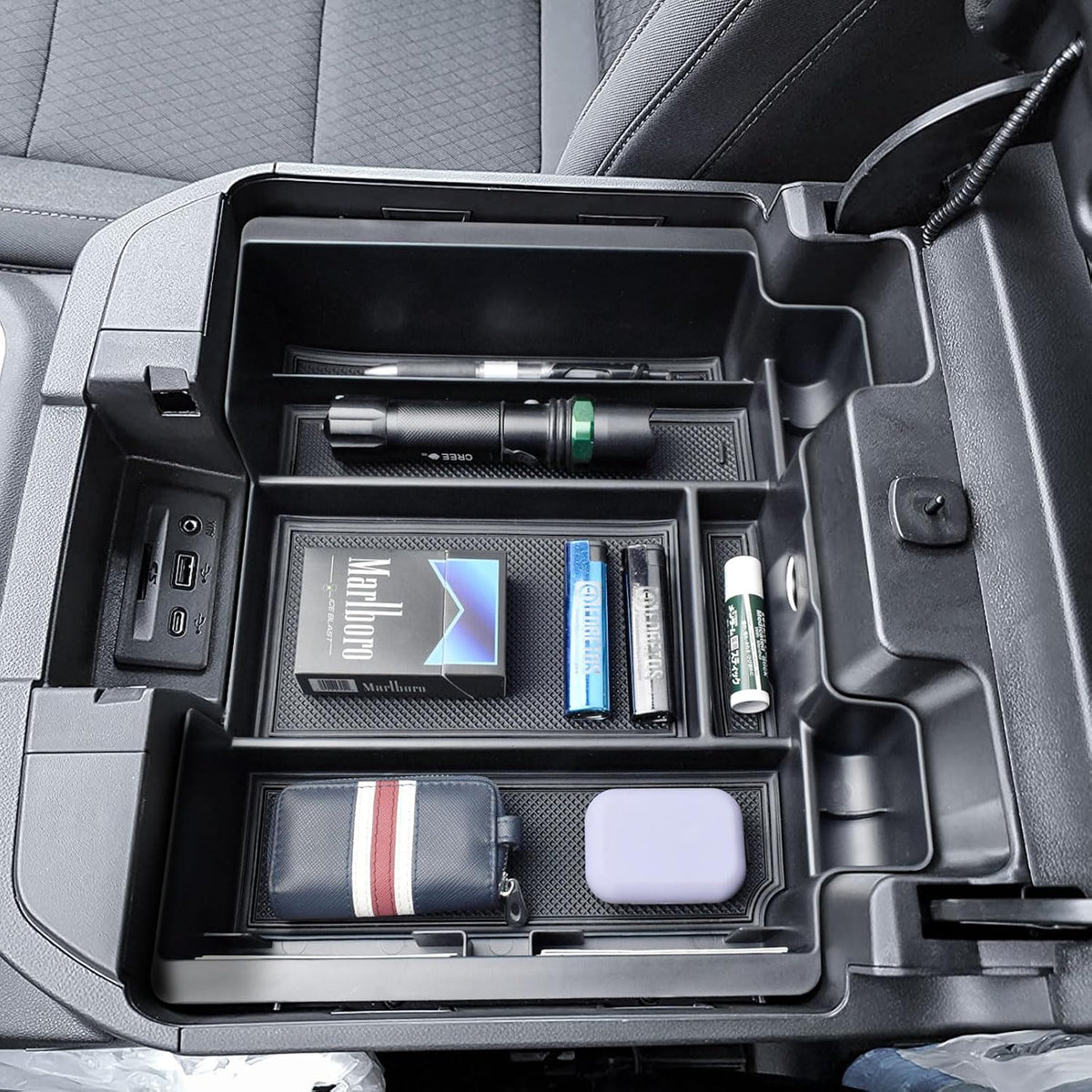 Center Console Organizer for 2019-2022 Chevy Silverado/ GMC Sierra 1500