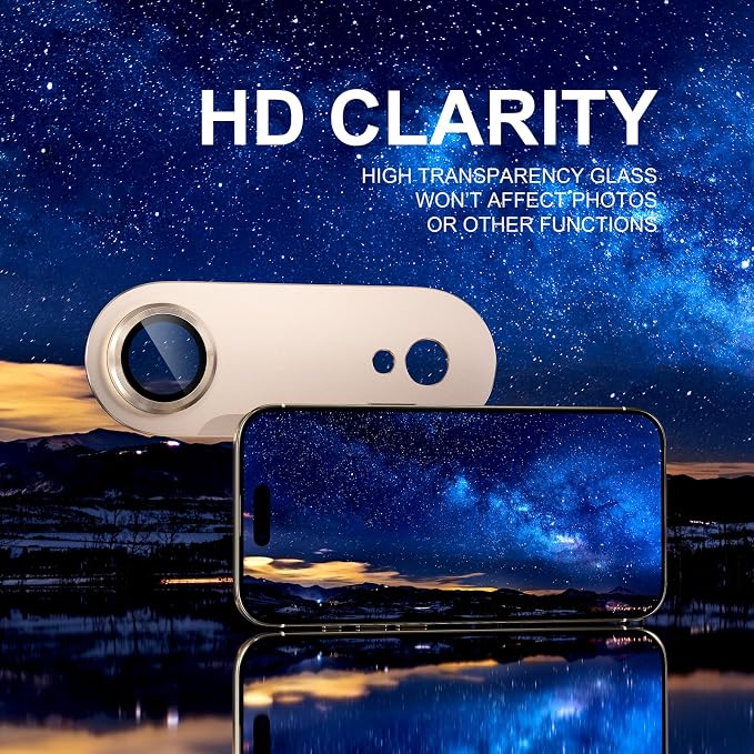 Choiche Compatible for iPhone 17 Air Camera Lens Protector, Strong Adsorption