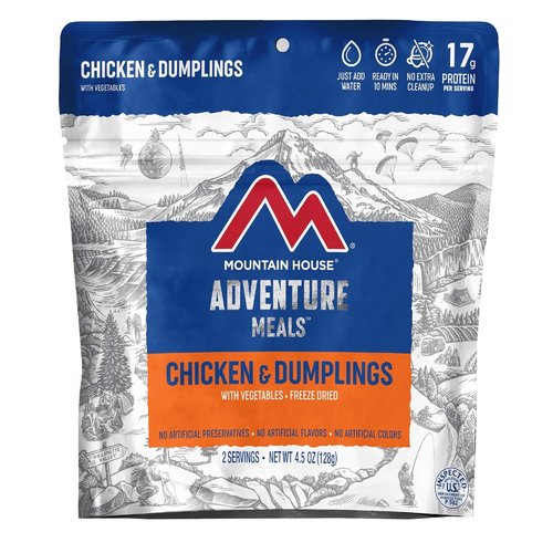 Mountain House Chicken & Dumplings - Freeze-Dried Backpacking & Camping Food | 4-Pack