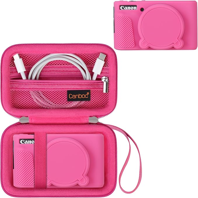Canboc Case for Canon PowerShot SX740 SX730 HS Digital Camera, 1* Hard Carrying